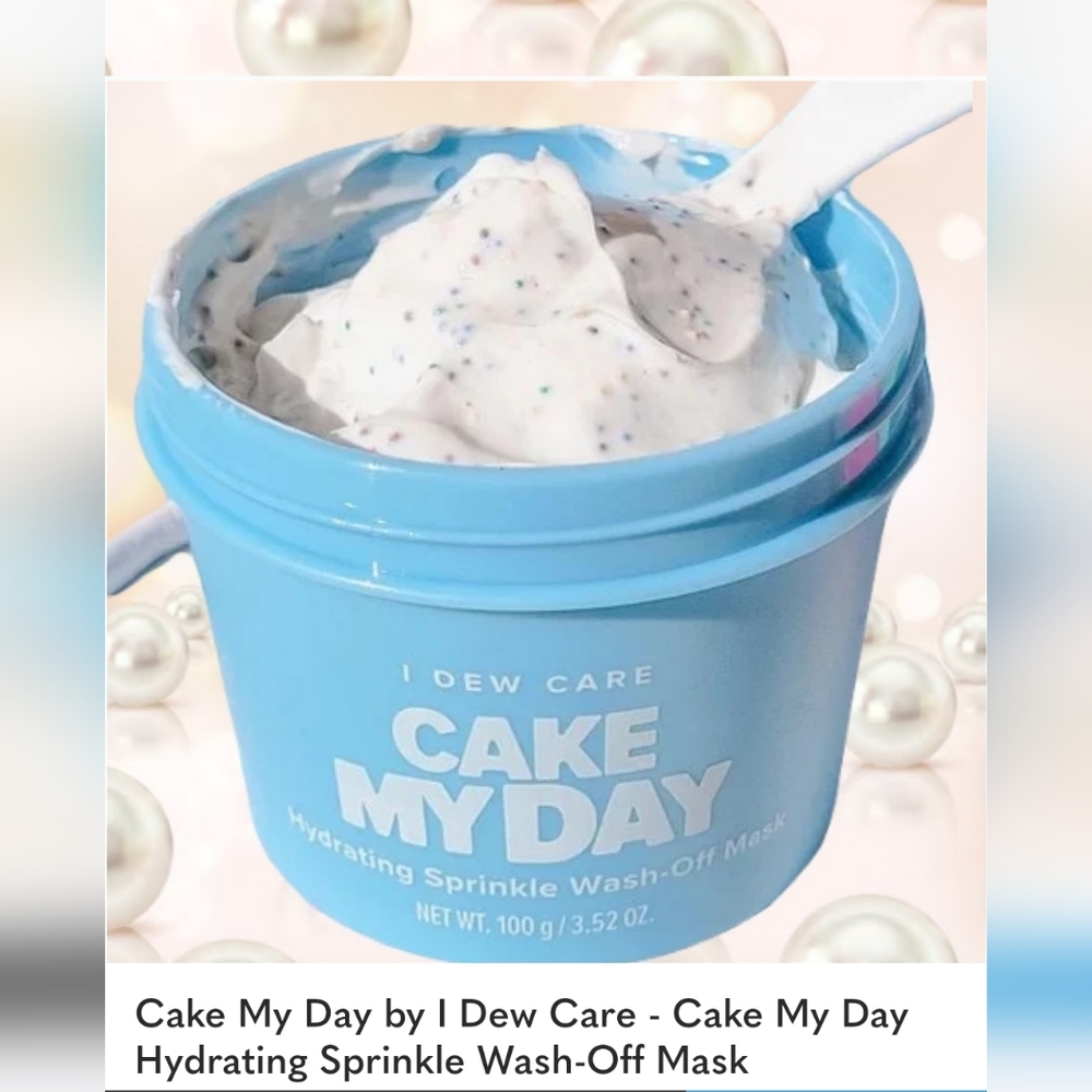 I Dew Care Cake My Day Mask